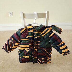 Ralph Lauren Multicolor Kids Puffer Jacket